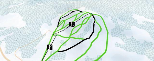 Piste map of the resort Mount Maichen