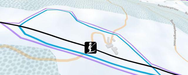 Piste map of the resort Buchserberg-Malbun