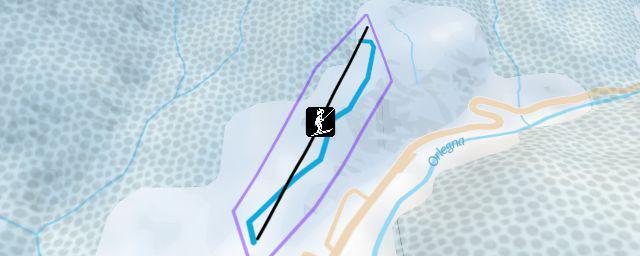 Piste map of the resort Casaccia