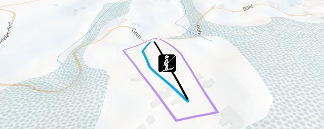 Piste map of the resort Chuderhüsi