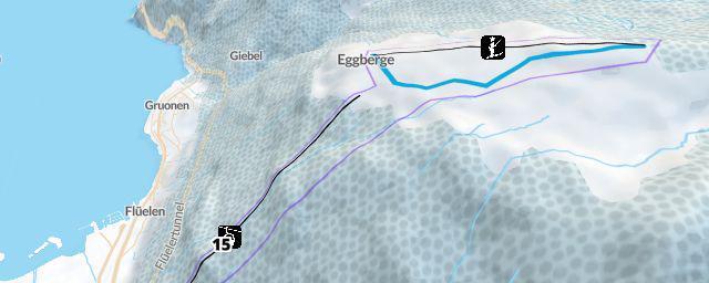 Piste map of the resort Eggberge