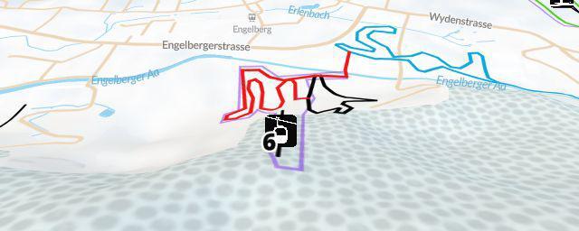 Piste map of the resort Engelberg - Großtitlis Ski Schanze