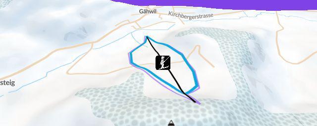 Piste map of the resort Gähwil