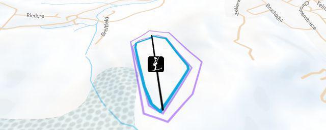 Piste map of the resort Hapfere - Plaffeien