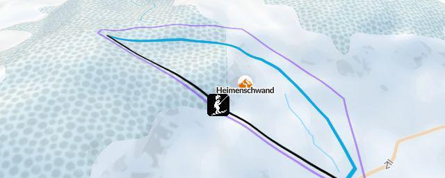 Piste map of the resort Heimenschwand