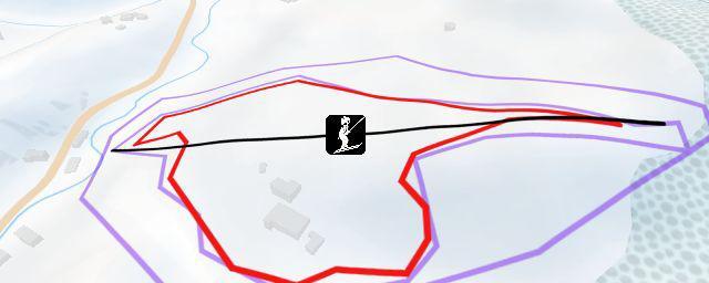 Piste map of the resort Hübeli