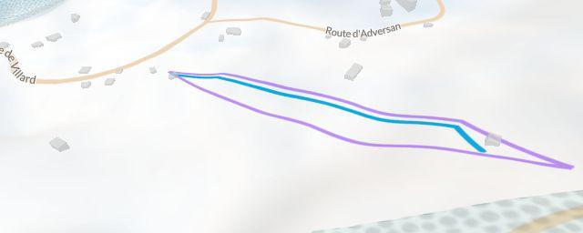 Piste map of the resort Les Prévondes