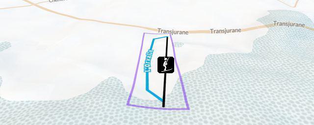 Piste map of the resort Malleray - Les Orvalles
