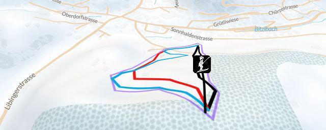 Piste map of the resort Mosnang - Hochwacht