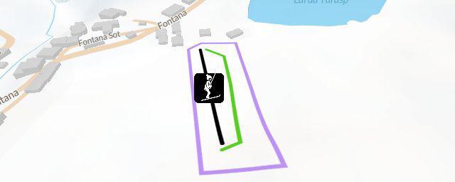 Piste map of the resort Tarasp