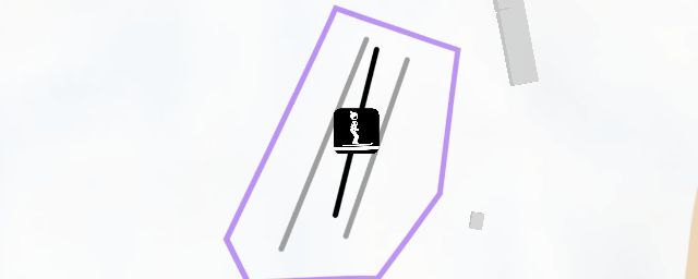 Piste map of the resort 安阳土生园龙安滑雪场