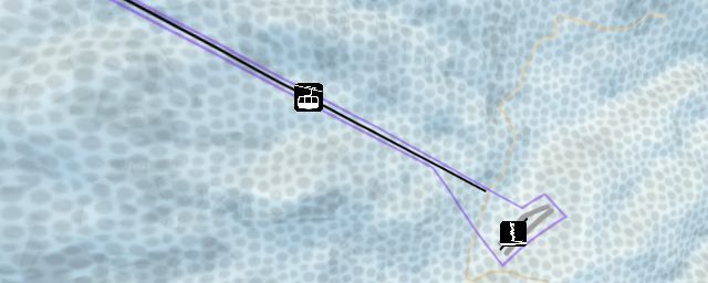 Piste map of the resort 大别山南武当滑雪场