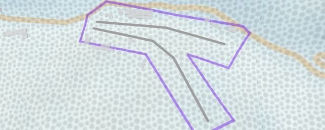 Piste map of the resort 大围山滑雪场
