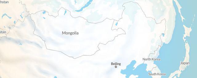 Piste map of the region Inner Mongol