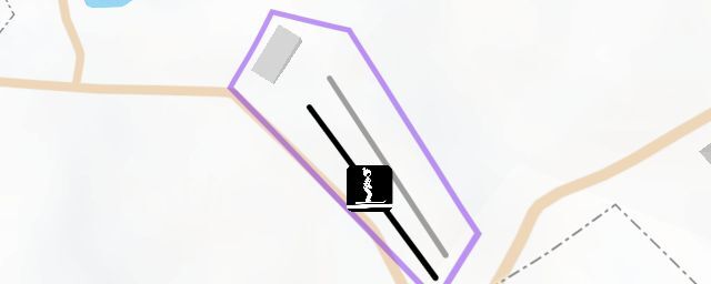 Piste map of the resort 妙木山滑雪场