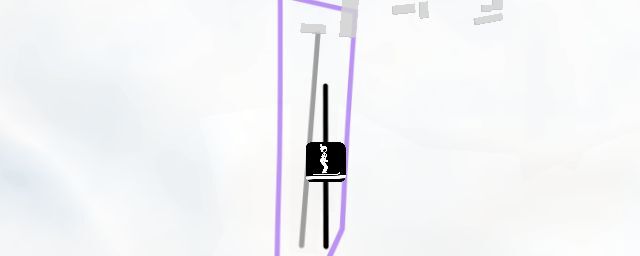 Piste map of the resort 伊芦山霞波滑雪场