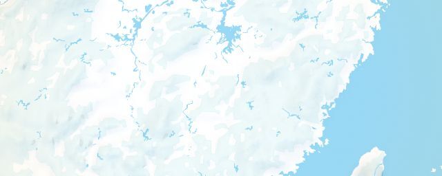 Piste map of the region Jiangxi