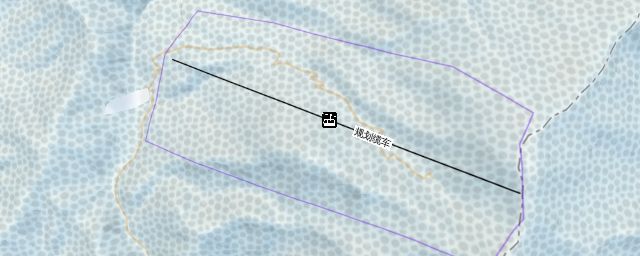Piste map of the resort 龙岗山滑雪场（规划）