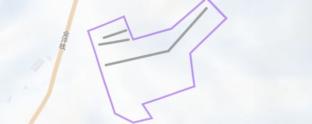 Piste map of the resort 紫花岭滑雪场