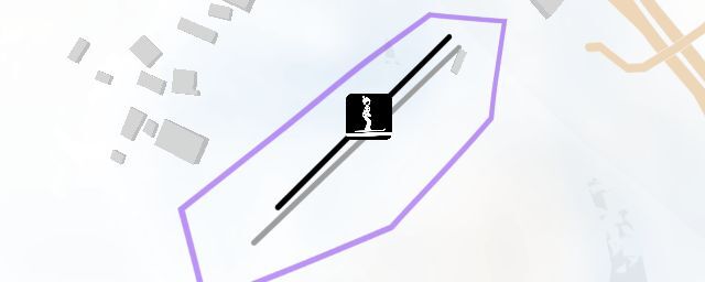 Piste map of the resort 西宁南山滑雪场