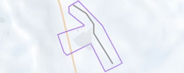 Piste map of the resort 必捷滑雪场