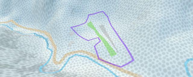 Piste map of the resort 太白山滑雪场