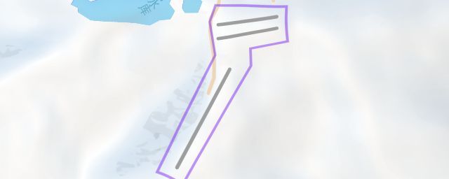 Piste map of the resort 青岛北宅滑雪场