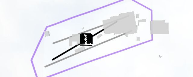 Piste map of the resort 日照沁园春滑雪场