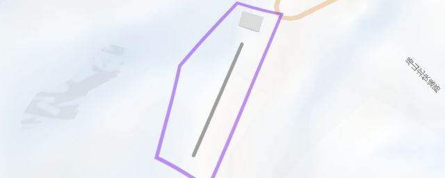 Piste map of the resort 烟台勃朗鲁东滑雪场