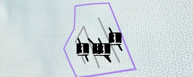 Piste map of the resort 磐安滑雪场