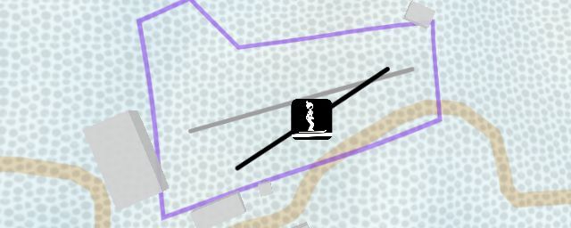 Piste map of the resort 商量岗滑雪场