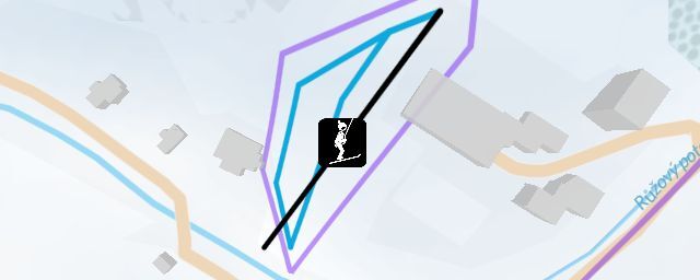 Piste map of the resort Bouda Máma