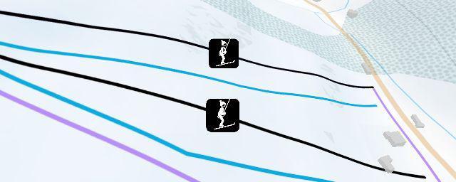 Piste map of the resort FELA Zlatník