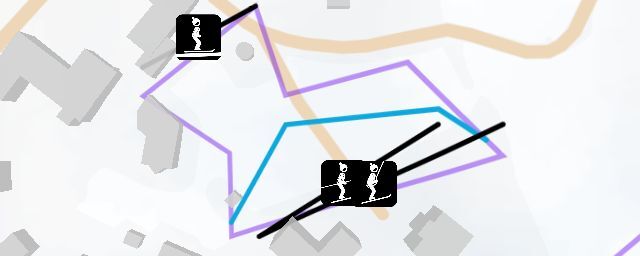 Piste map of the resort Havrland