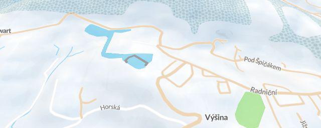 Piste map of the resort Hřiště