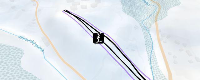 Piste map of the resort Aldrov - Jizerka