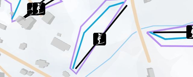 Piste map of the resort Family aréna Krakonoš