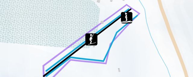 Piste map of the resort Lyžařský areál Němčičky u Břeclavi