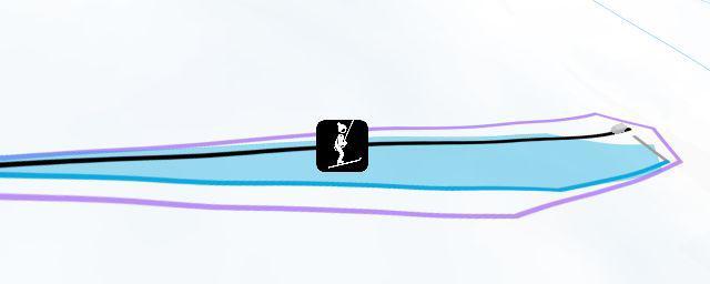 Piste map of the resort Sjezdovka na Vysoké