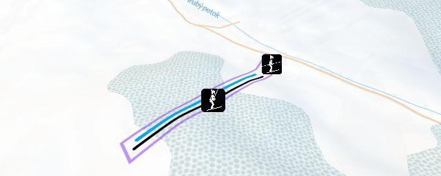 Piste map of the resort Ski areál Filipov