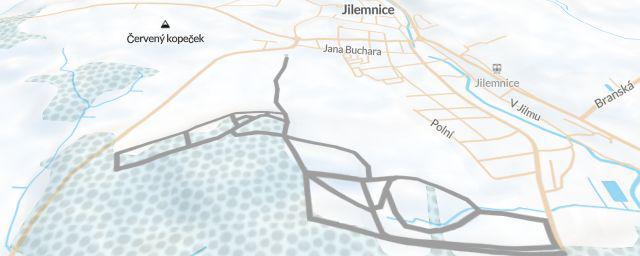 Piste map of the resort SKI Areál Hraběnka