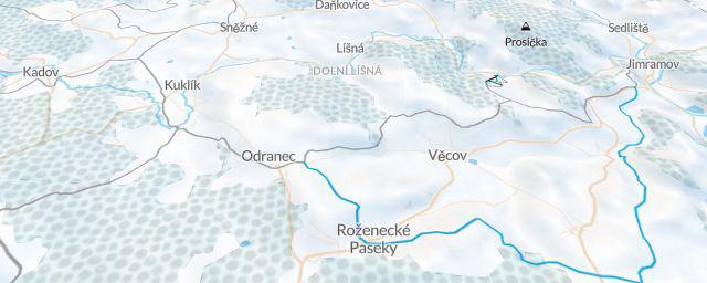 Piste map of the resort Ski Areál Jimramov