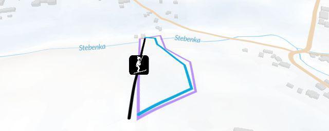 Piste map of the resort Ski areál Struhy