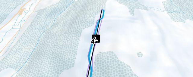 Piste map of the resort Skiareál Čerťák