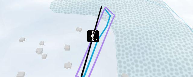 Piste map of the resort Skiareál Jizerský kopec