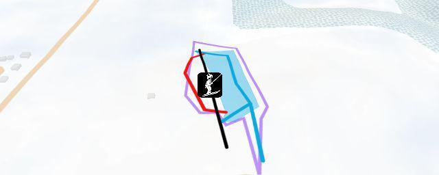 Piste map of the resort Beiningen