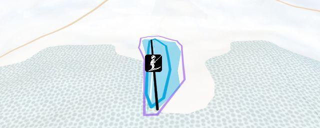 Piste map of the resort Beiwald