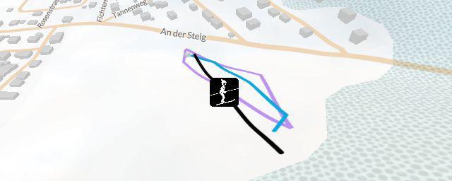Piste map of the resort Deilingen