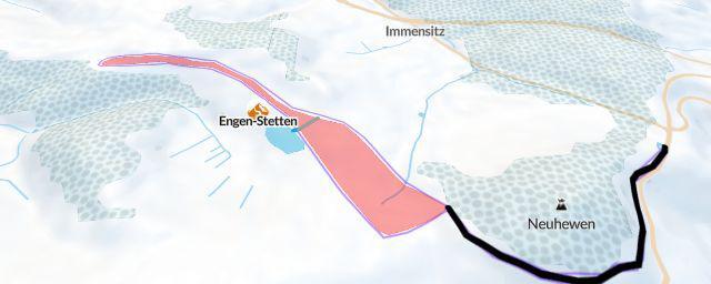 Piste map of the resort Engen-Stetten
