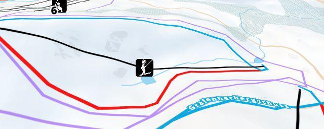 Piste map of the resort Grafenherberge (Rankenlift)